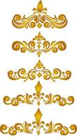 set of ornaments, royal set for wedding invitation and greeting cards, ornaments romantic invitations, Text dividers and arrows, Calligraphic Decorative Elements, Decorative Vintage Elements vector