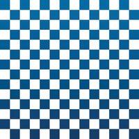 Seamless geometric checkerboard pattern. Blue and white checkerboard vector