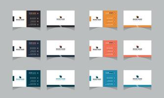 Creative and Elegant Professional Corporate Business Card Design Template. Best Visiting Card for Corporate . Modern and Simple Business Card Template Design. vector
