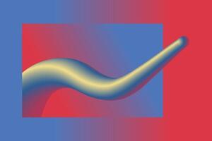 A vibrant 3D fluidity background in hot pink and blue features smooth, flowing shapes that create a dynamic and eye-catching visual effect. vector