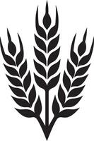 Stunning Wheat Icons and Silhouettes for Your Design Needs vector
