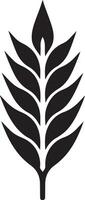 Customizable Wheat Icon Silhouettes for Professional Graphic Designs vector