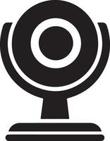 Versatile Webcam Icon Creating Engaging Visual Content vector