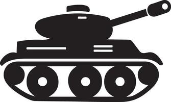Original Tank Silhouette Design For Unique Merchandise Creation vector