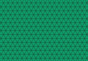 Abstract geometric Islamic motif with dark green lines on a light green backdrop. vector