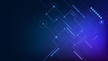 Abstract circuit board pattern for high tech computer, internet connection, electronic engineering , science and digital technology concept background vector