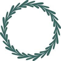 Laurel Wreath Frame vector