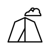 This is a Nice Tent Icon design vector