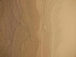 Sand textured pattern with copy space. Abstract background wallpaper. Sand waves in a desert dune photo