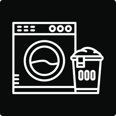 Washing Machine Illustration Icon