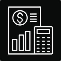 Budget Illustration Icon vector