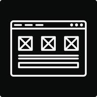 Mockup Design Illustration Icon vector