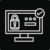 Security System Illustration Icon vector