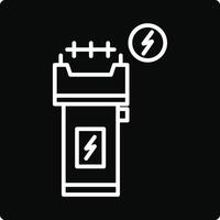 Stun Gun Illustration Icon vector
