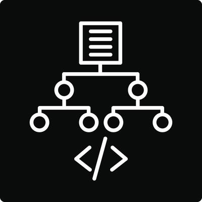 Algorithm Illustration Icon