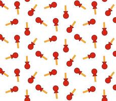 Hand drawn chinese drums seamless pattern. graphic texture. Transparent background with drums for fabric, textile design, wrapping paper or wallpaper. vector