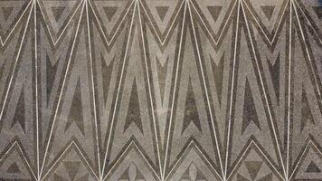 Possagno, VI, 2024, Square floor pattern with geometric shapes like triangles. Top down aerial view texture background photo