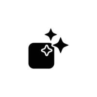 AI stars generate icon. Artificial intelligence logo. Machine learning. Generate image and text sign. Computer help assistant. vector
