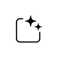 Artificial intelligence icon. AI pictogram. Technology related to artificial intelligence, computers and systems that are intelligent, graphic of robot. vector