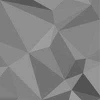 a low-poly geometric pattern in shades of gray vector