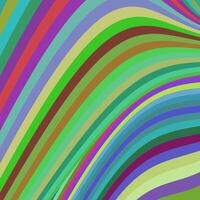 A playful abstract artwork, featuring undulating colorful lines that flow smoothly diagonally across the canvas. The vivid color spectrum creates a vibrant and dynamic visual effect. vector