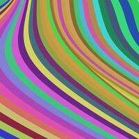A vivid abstract artwork, featuring undulating colorful lines that flow smoothly diagonally across the canvas. The vivid shades of color in the spectrum create a vibrant and dynamic visual effect. vector