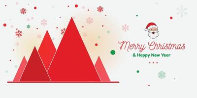 Merry Christmas banner with product display cylindrical shape vector