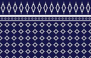 a blue and white pattern with geometric shapes vector