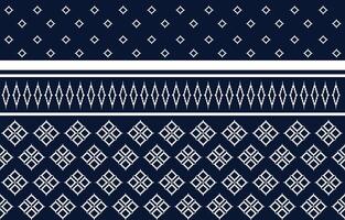 Abstract geometric ethnic patterns. Tribal . Traditional Thai style. Design for background, wallpaper, fabric, textile. pattern color dark and white. vector
