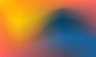 A vibrant gradient background blending warm shades of yellow and orange with cool blues, creating a smooth transition from warm to cool tones. Ideal for modern and colorful designs. vector
