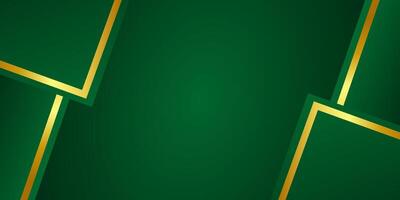 A luxurious green background with golden accents, featuring an elegant design perfect for premium presentations, invitations, and branding that exudes sophistication and class vector
