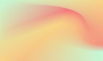 A soft pastel gradient blending warm peach, soft yellow, and mint green tones, evoking a calm and dreamy atmosphere. Ideal for minimalistic or creative designs vector