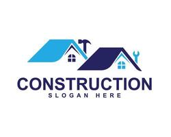 Modern Architecture and Construction Logo Design for Real Estate Developers vector