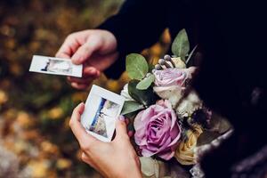 Close-up of a woman and a man holding out their hands, two people holding hands. The symbol is a sign of sincere feelings, a loved one. the concept of true friendship, outdoors photo