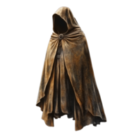 Cloak draped on a mannequin in a dimly lit room png