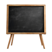 Classic wooden chalkboard in a simple design png