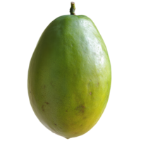 Green mango displayed on a plain surface png