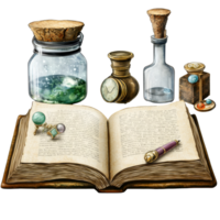 Discovering secrets in an ancient alchemy book png
