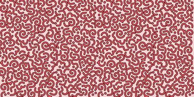 A red and white pattern with a lot of letters vector