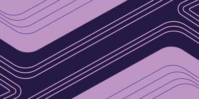 A purple and black background with lines vector