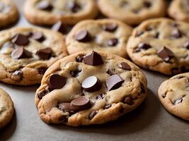 chocolate chip cookies photo