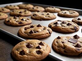 chocolate chip cookies photo