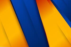 polygonal shape gradient yellow and blue web background vector