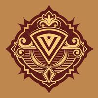 the logo for a company that sells wine vector