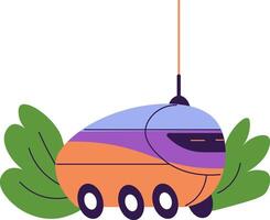 Futuristic Robot Vehicle Art vector