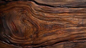 Detailed texture of a weathered wooden surface photo