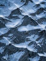 abstract frozen water texture photo