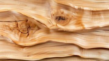 Detailed texture of natural wood grain photo