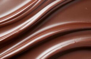 Smooth chocolate texture background photo