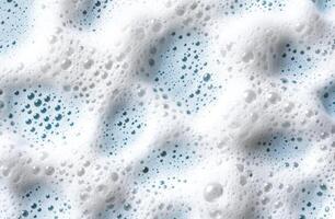 Bubbles and foam abstract texture photo